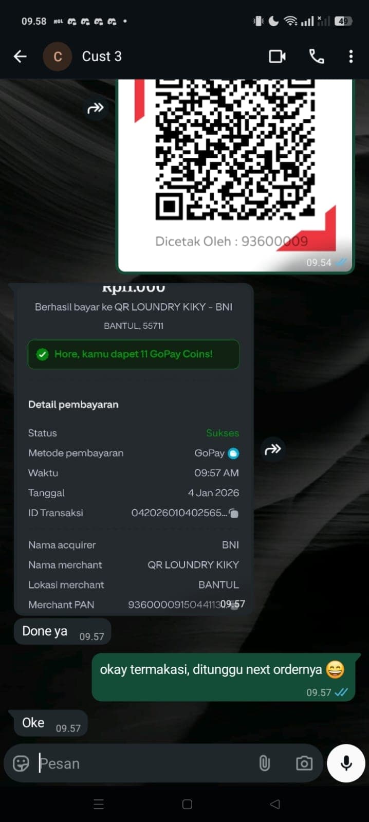 Testimoni Customer Cosax 2